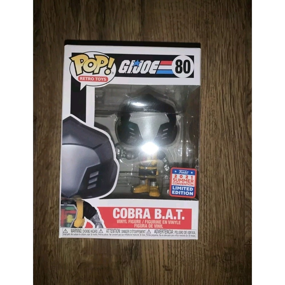 Funko POP! GI Joe Cobra B.A.T. Retro Toys Summer Convention Limited Edition #80
